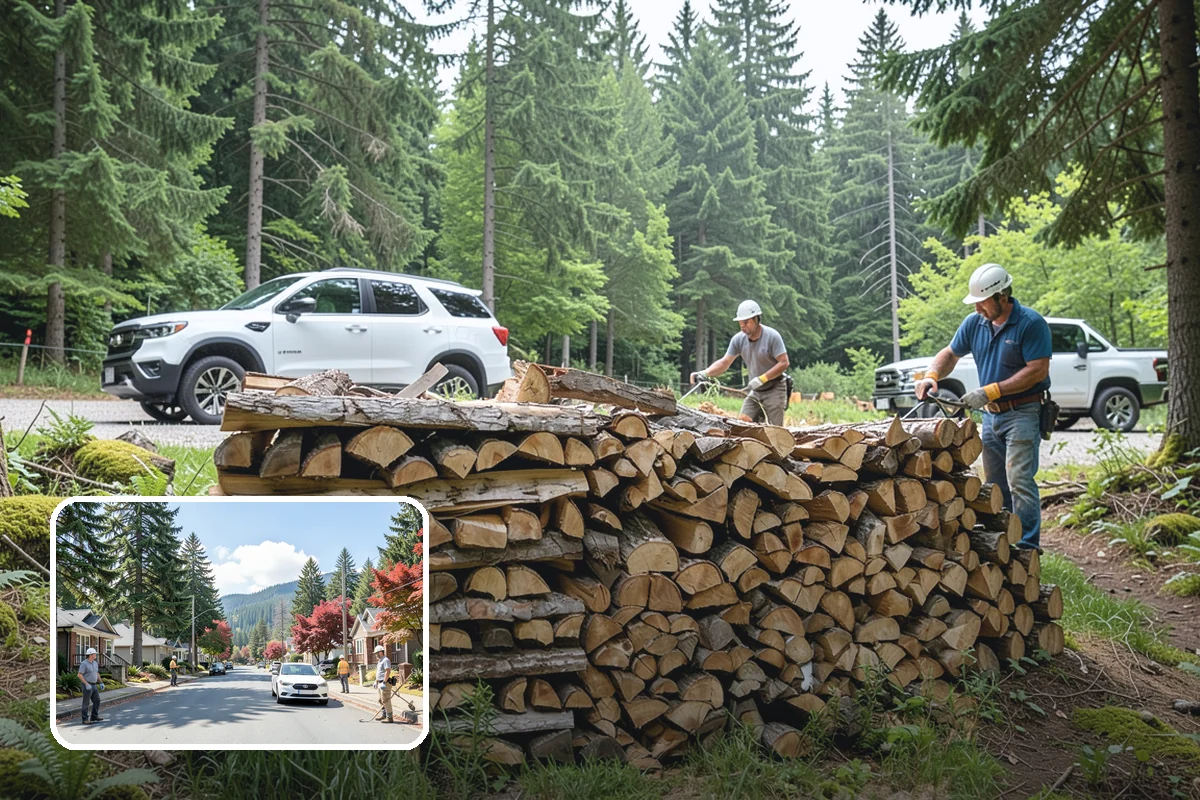 Premium Hardwood Mix in Hunts Point, King County, WA - Delivers long-lasting, high-heat burns for cold PNW nights