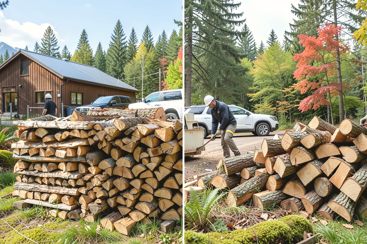 Premium Hardwood Mix in Issaquah, King County, WA - Confirm your quantity, delivery address, and preferred drop location