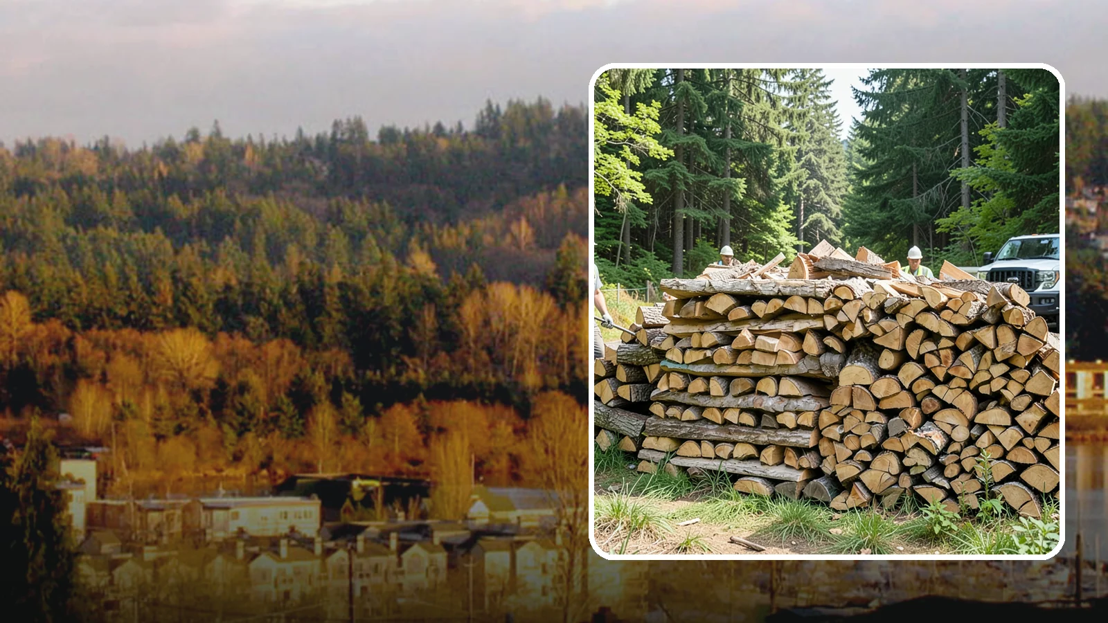 Premium Hardwood Mix in Kenmore, King County, WA - Our Premium Hardwood Mix is a top-grade blend selected for long, steady burns through damp Pacific Northwest winters.