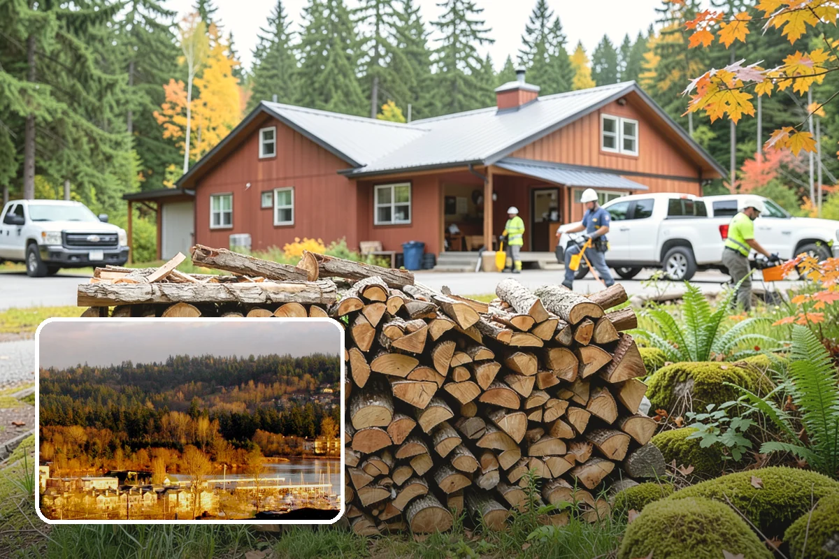 Premium Hardwood Mix in Kenmore, King County, WA - Delivers long-lasting, high-heat burns for cold PNW nights