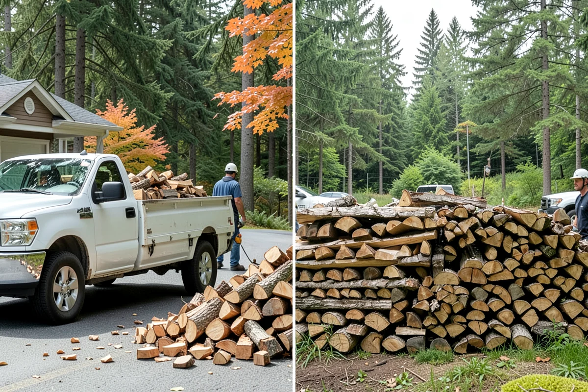 Premium Hardwood Mix in Kenmore, King County, WA - Confirm your quantity, delivery address, and preferred drop location