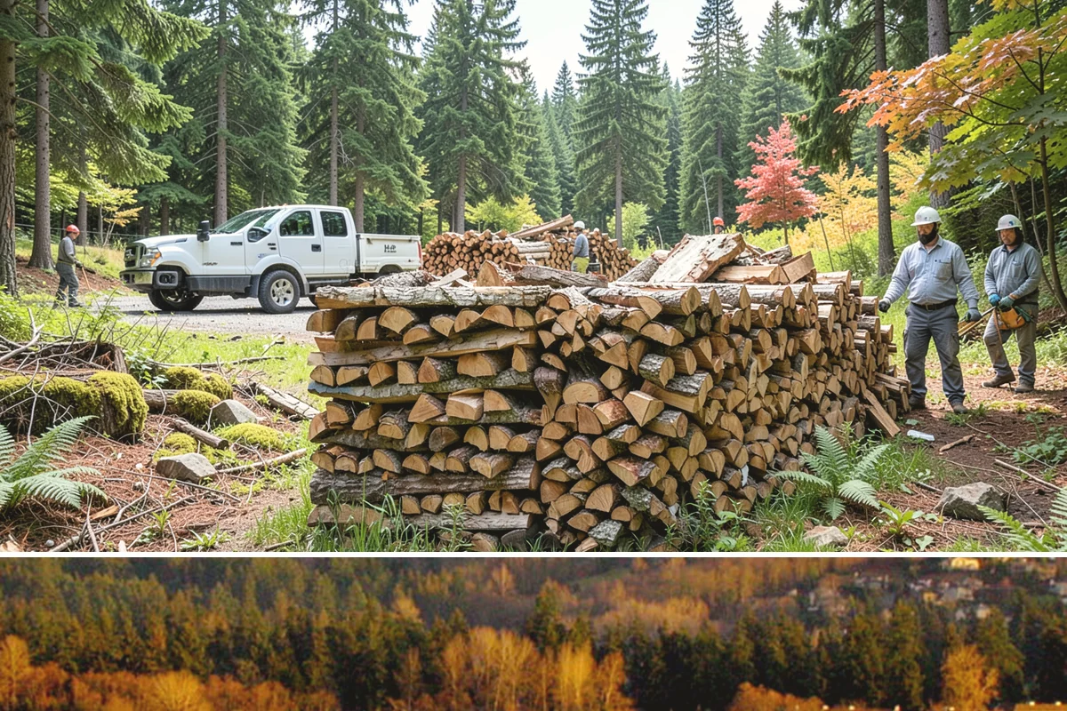 Premium Hardwood Mix in Kenmore, King County, WA - Order in late summer or early fall to secure premium hardwood before the winter heating rush begins.