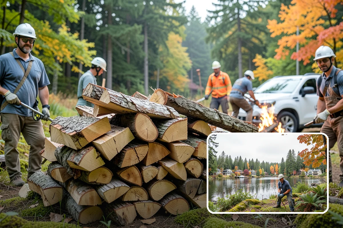 Premium Hardwood Mix in La Conner, Skagit County, WA - Delivers long-lasting, high-heat burns for cold PNW nights