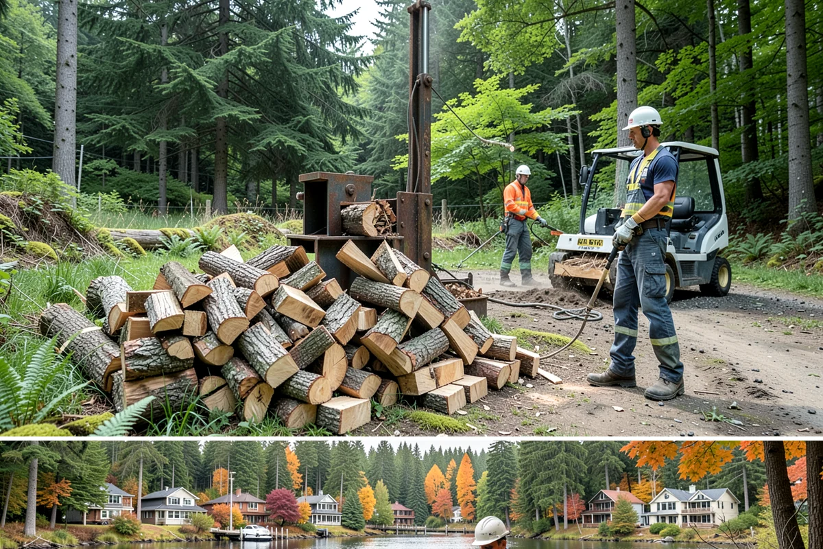 Premium Hardwood Mix in La Conner, Skagit County, WA - Order in late summer or early fall to secure premium hardwood before the winter heating rush begins.