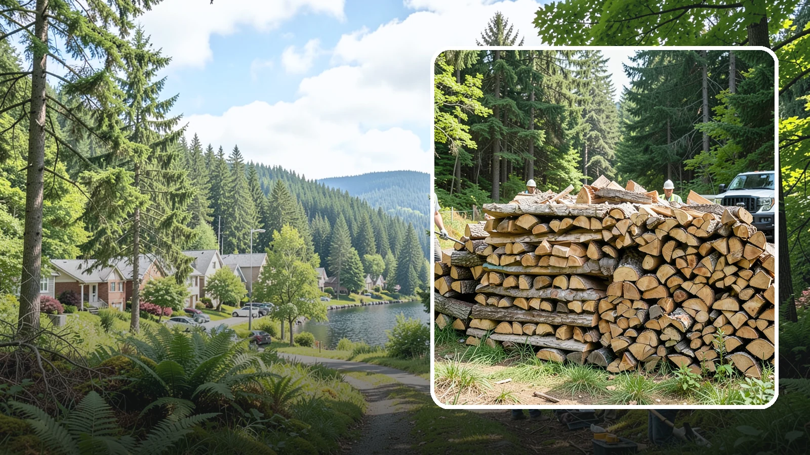 Premium Hardwood Mix in Lake Forest Park, King County, WA - Our Premium Hardwood Mix is a top-grade blend selected for long, steady burns through damp Pacific Northwest winters.