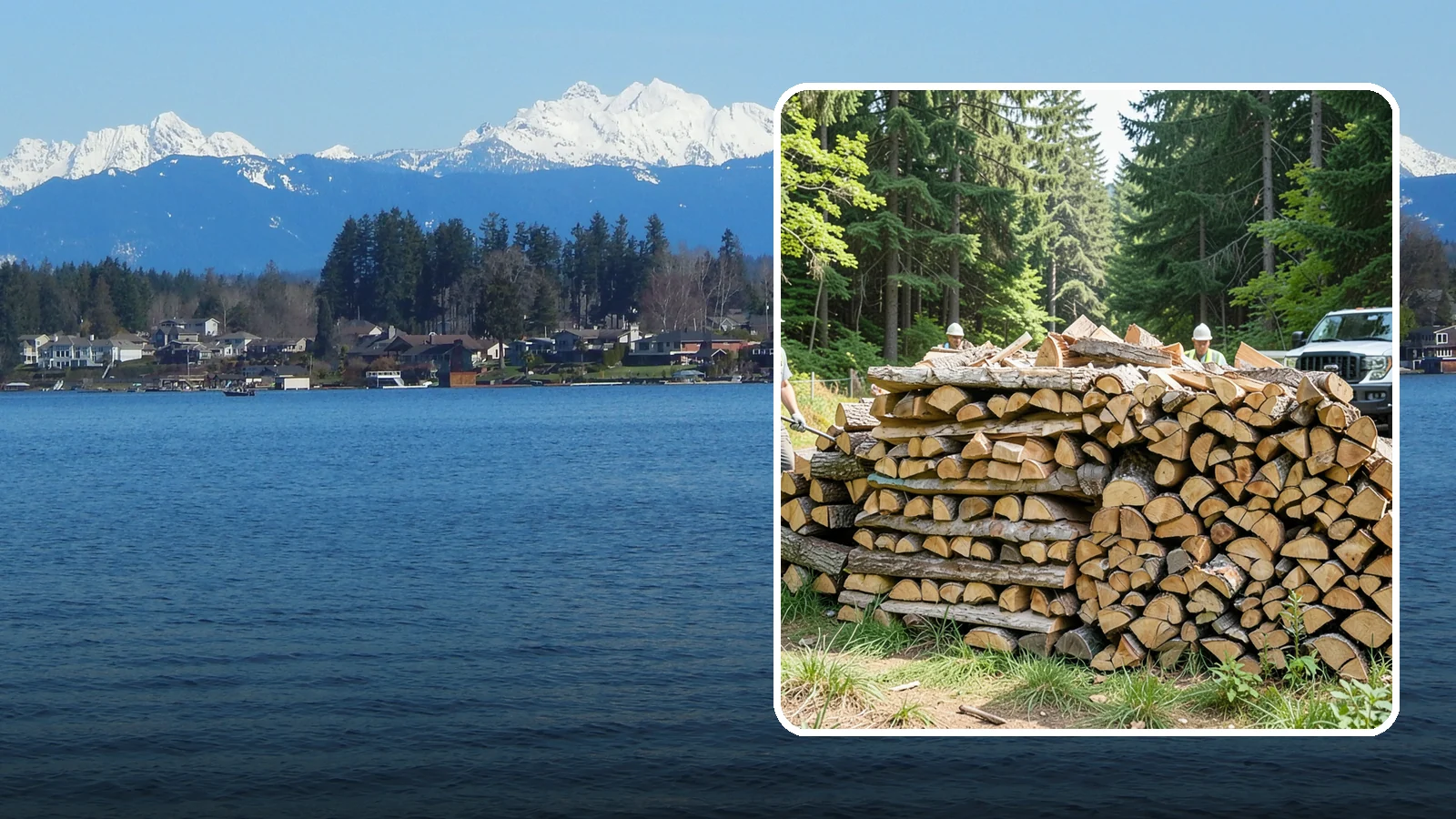 Premium Hardwood Mix in Lake Stevens, Snohomish County, WA - Our Premium Hardwood Mix is a top-grade blend selected for long, steady burns through damp Pacific Northwest winters.