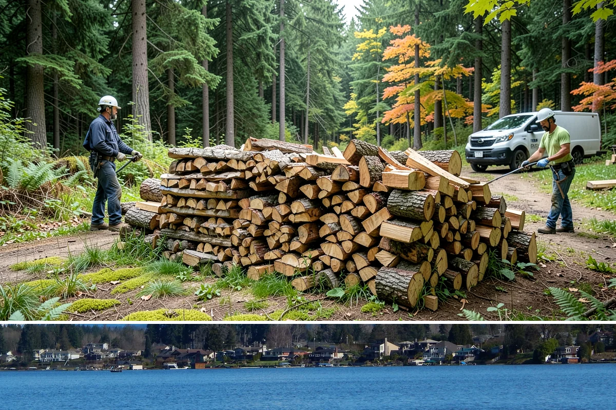 Premium Hardwood Mix in Lake Stevens, Snohomish County, WA - Order in late summer or early fall to secure premium hardwood before the winter heating rush begins.