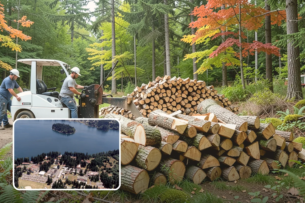 Premium Hardwood Mix in Lakewood, Pierce County, WA - Delivers long-lasting, high-heat burns for cold PNW nights