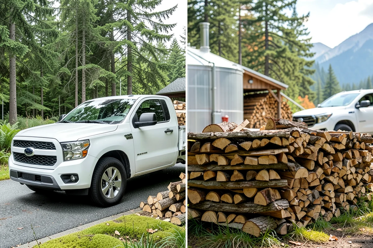 Premium Hardwood Mix in Lakewood, Pierce County, WA - Confirm your quantity, delivery address, and preferred drop location
