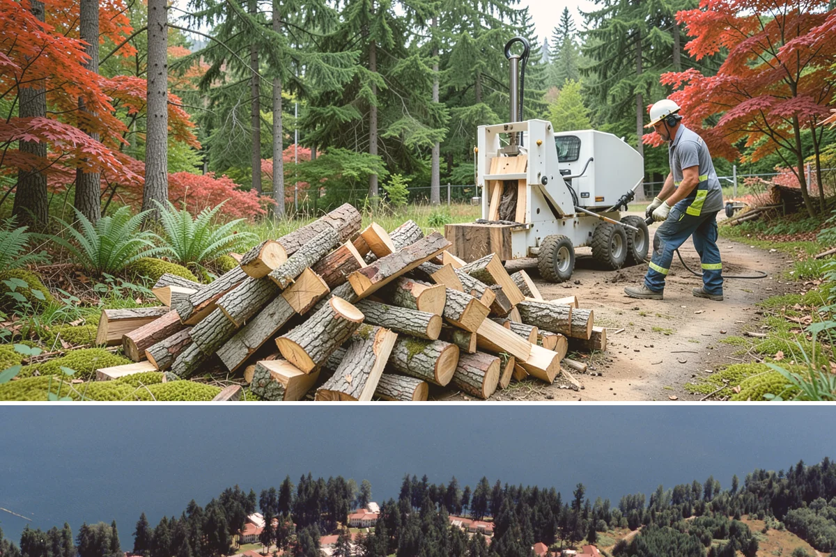Premium Hardwood Mix in Lakewood, Pierce County, WA - Order in late summer or early fall to secure premium hardwood before the winter heating rush begins.