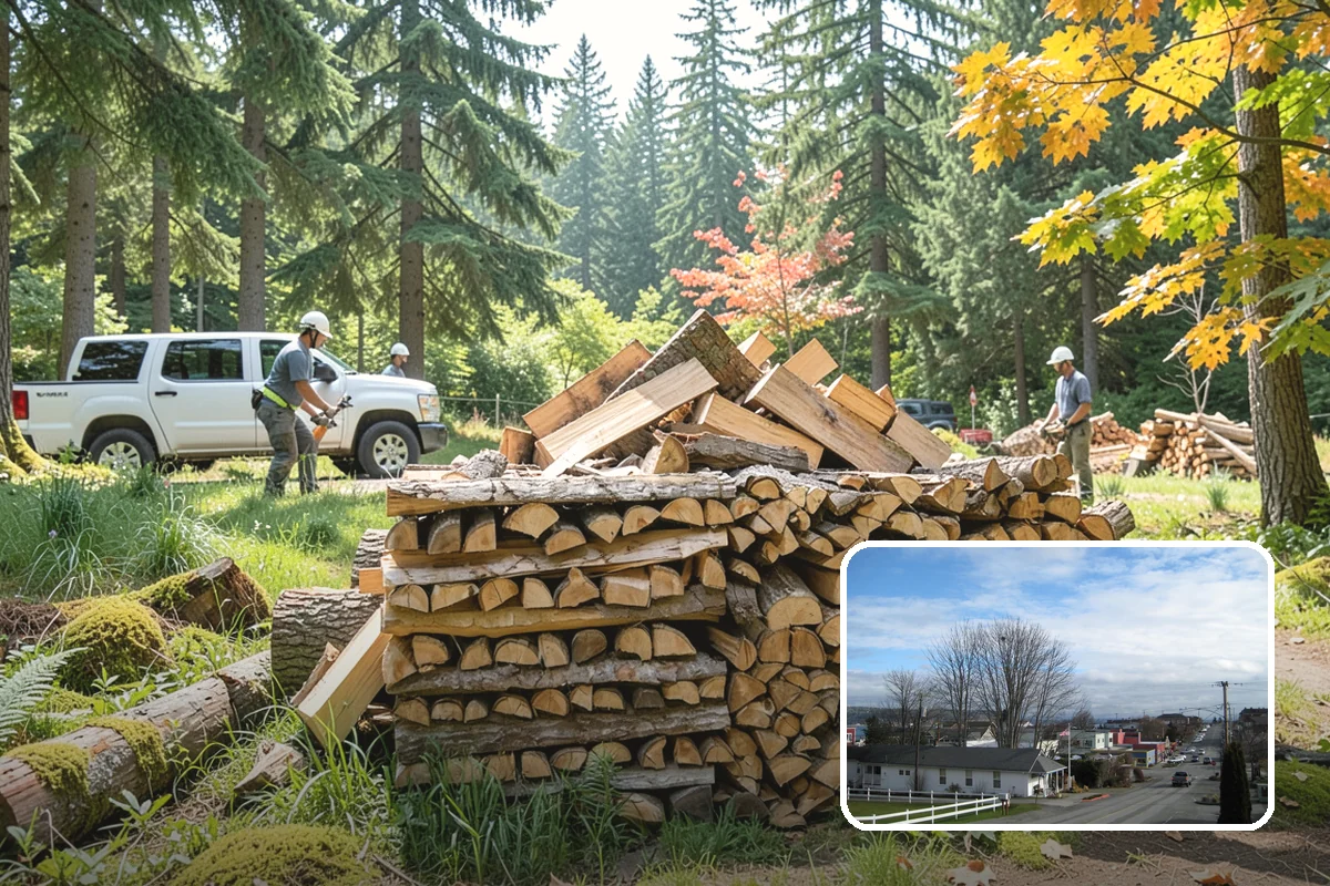 Premium Hardwood Mix in Langley, WA - Delivers long-lasting, high-heat burns for cold PNW nights