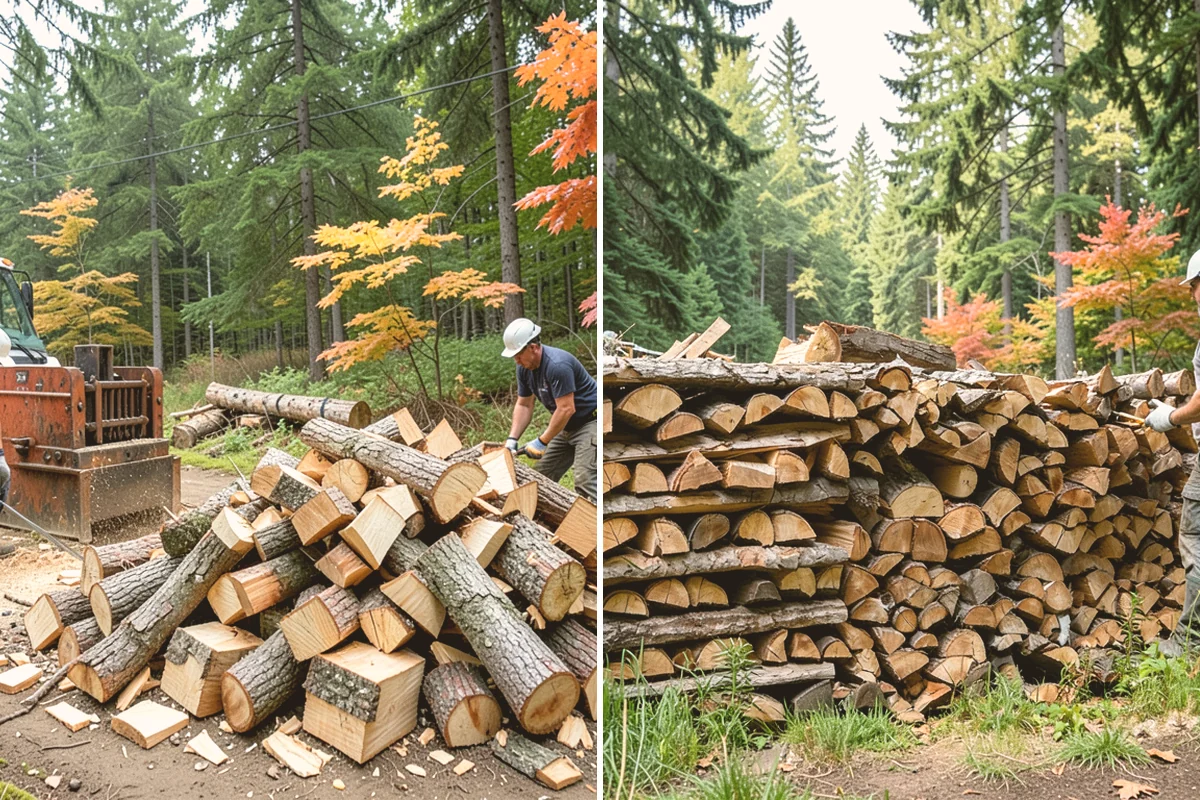 Premium Hardwood Mix in Langley, WA - Confirm your quantity, delivery address, and preferred drop location