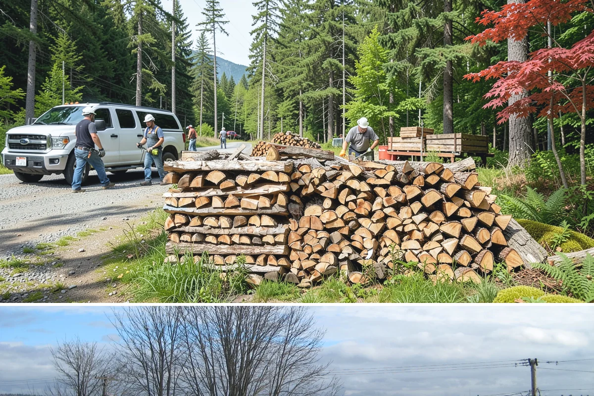 Premium Hardwood Mix in Langley, WA - Order in late summer or early fall to secure premium hardwood before the winter heating rush begins.