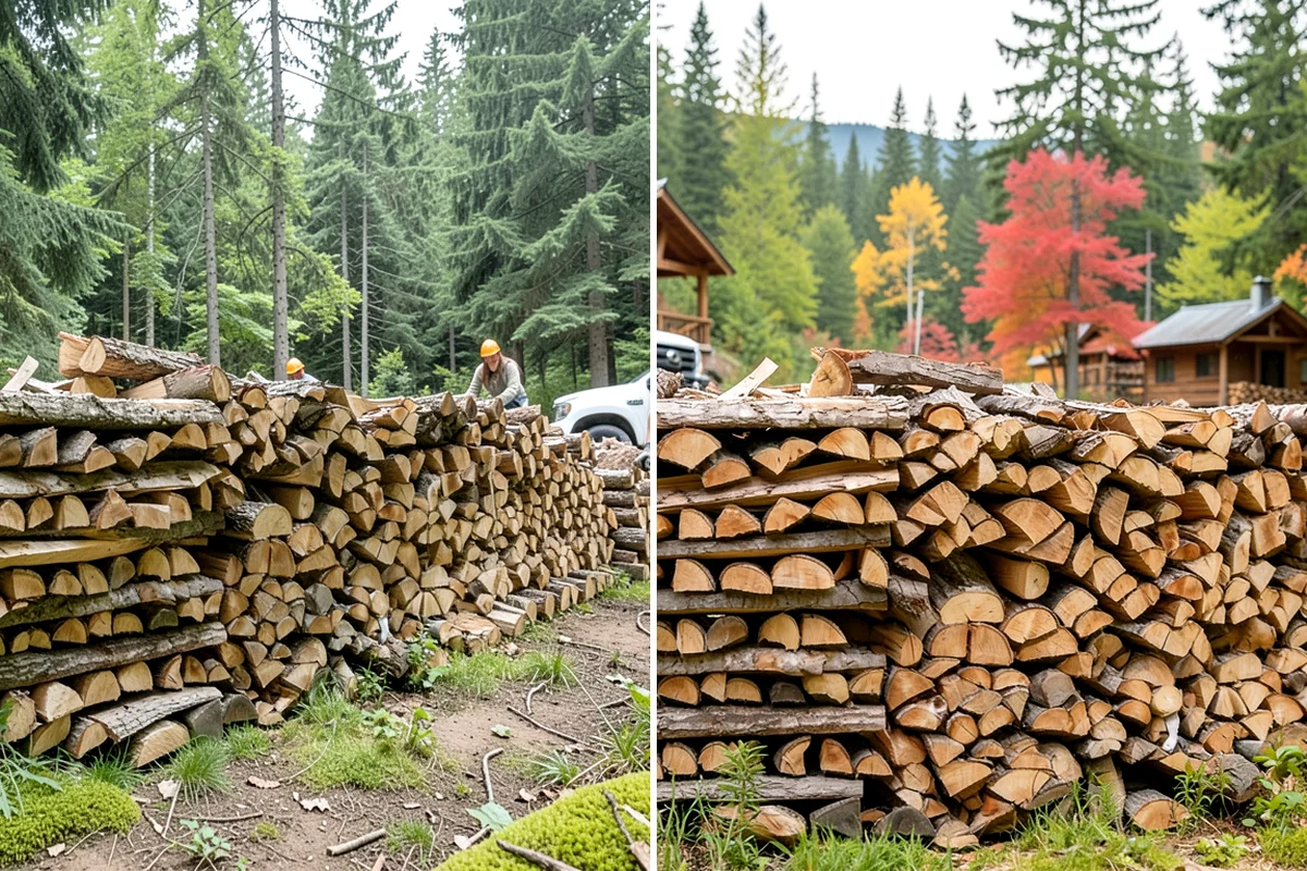 Premium Hardwood Mix in Lyman, WA - Confirm your quantity, delivery address, and preferred drop location