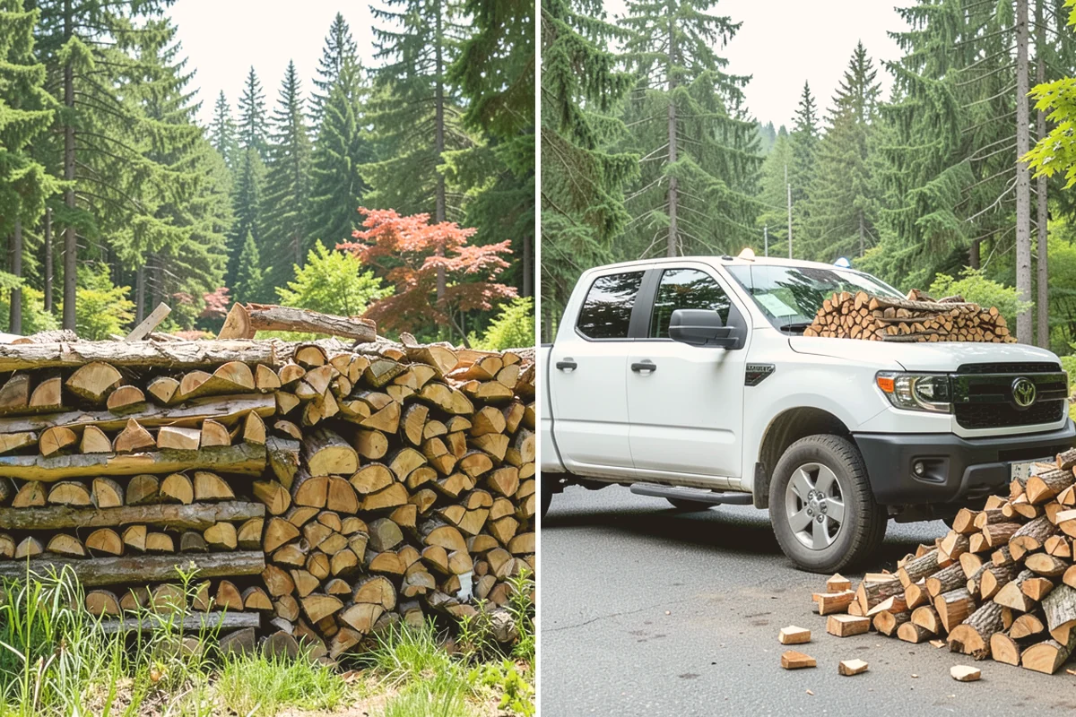 Premium Hardwood Mix in Lynnwood, Snohomish County, WA - Confirm your quantity, delivery address, and preferred drop location