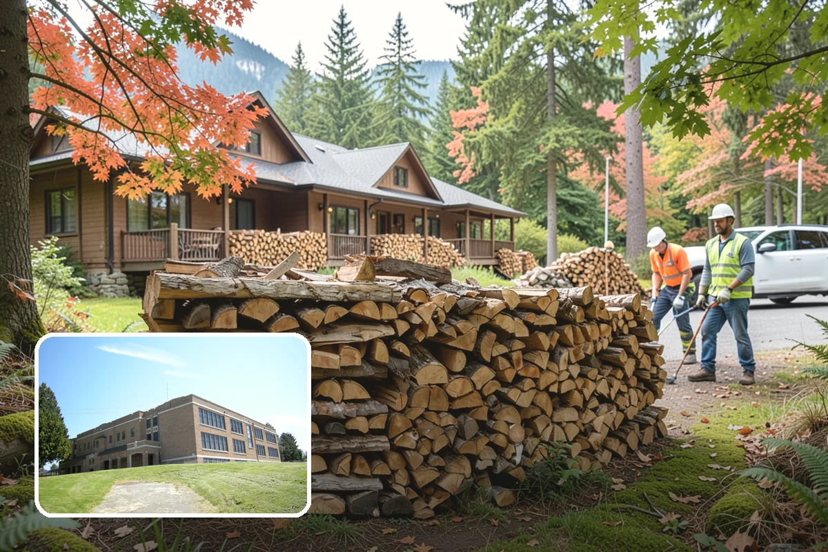 Premium Hardwood Mix in Maple Valley, King County, WA - Delivers long-lasting, high-heat burns for cold PNW nights