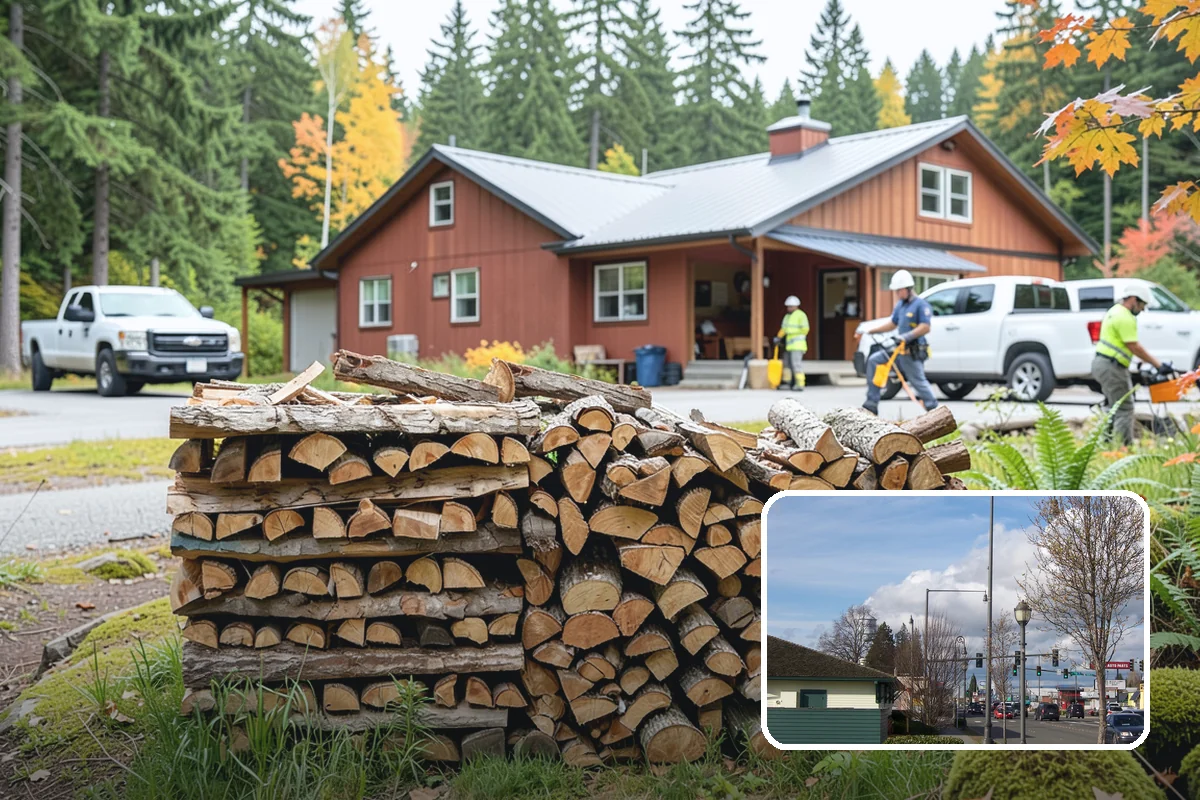 Premium Hardwood Mix in Marysville, Snohomish County, WA - Delivers long-lasting, high-heat burns for cold PNW nights