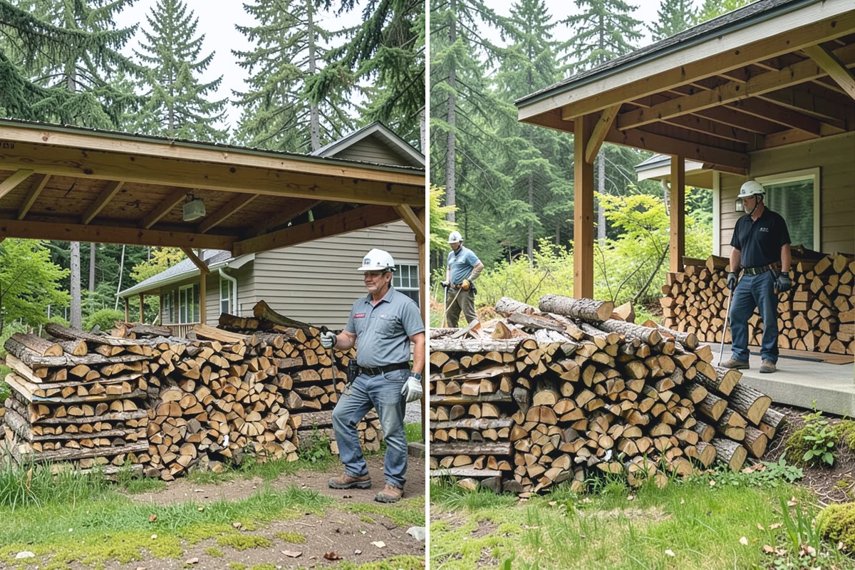 Premium Hardwood Mix in Marysville, Snohomish County, WA - Confirm your quantity, delivery address, and preferred drop location