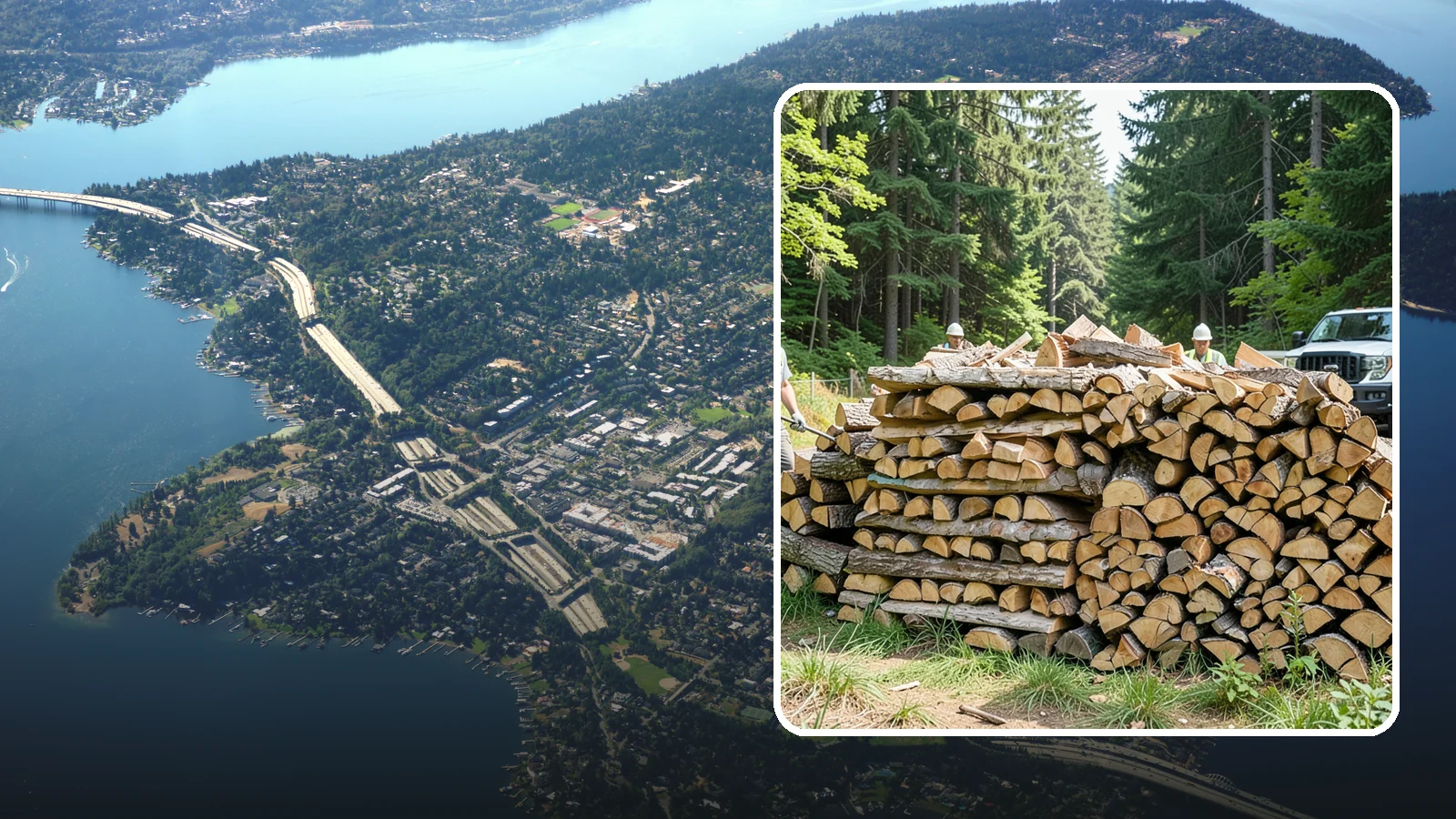 Premium Hardwood Mix in Mercer Island, King County, WA - Our Premium Hardwood Mix is a top-grade blend selected for long, steady burns through damp Pacific Northwest winters.