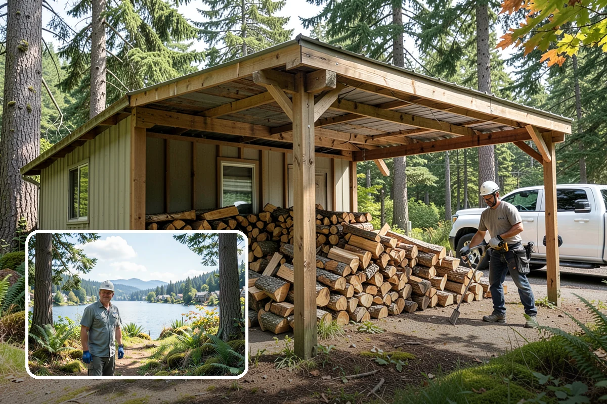 Premium Hardwood Mix in Milton, King County, WA - Delivers long-lasting, high-heat burns for cold PNW nights