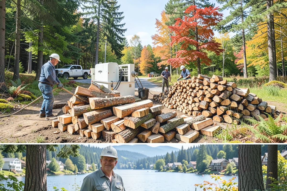 Premium Hardwood Mix in Milton, King County, WA - Order in late summer or early fall to secure premium hardwood before the winter heating rush begins.
