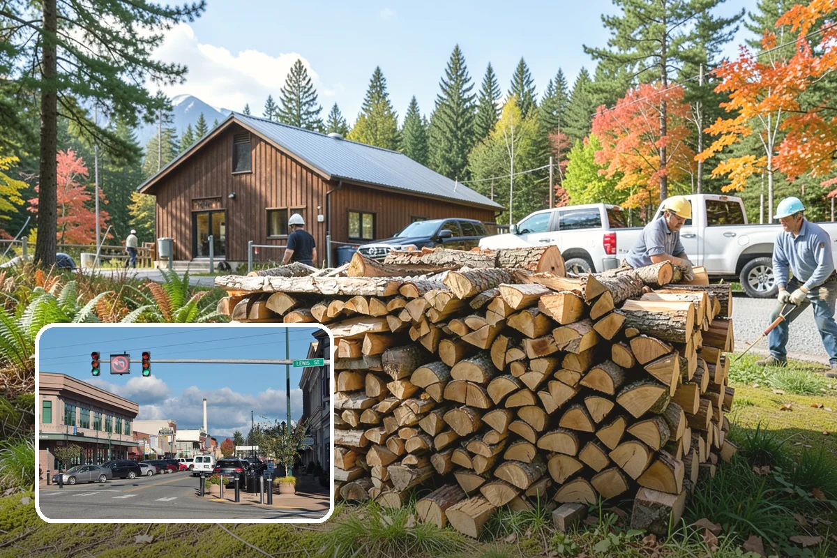 Premium Hardwood Mix in Monroe, Snohomish County, WA - Delivers long-lasting, high-heat burns for cold PNW nights
