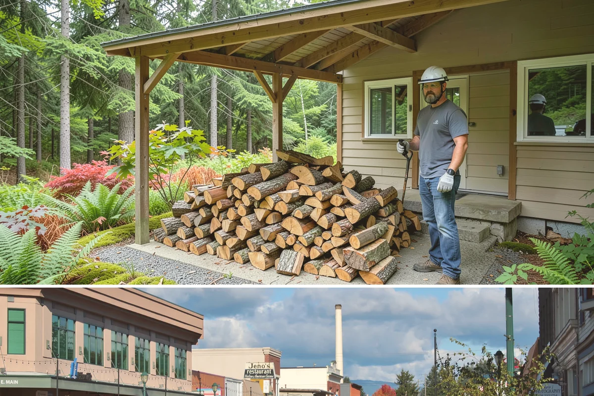 Premium Hardwood Mix in Monroe, Snohomish County, WA - Order in late summer or early fall to secure premium hardwood before the winter heating rush begins.