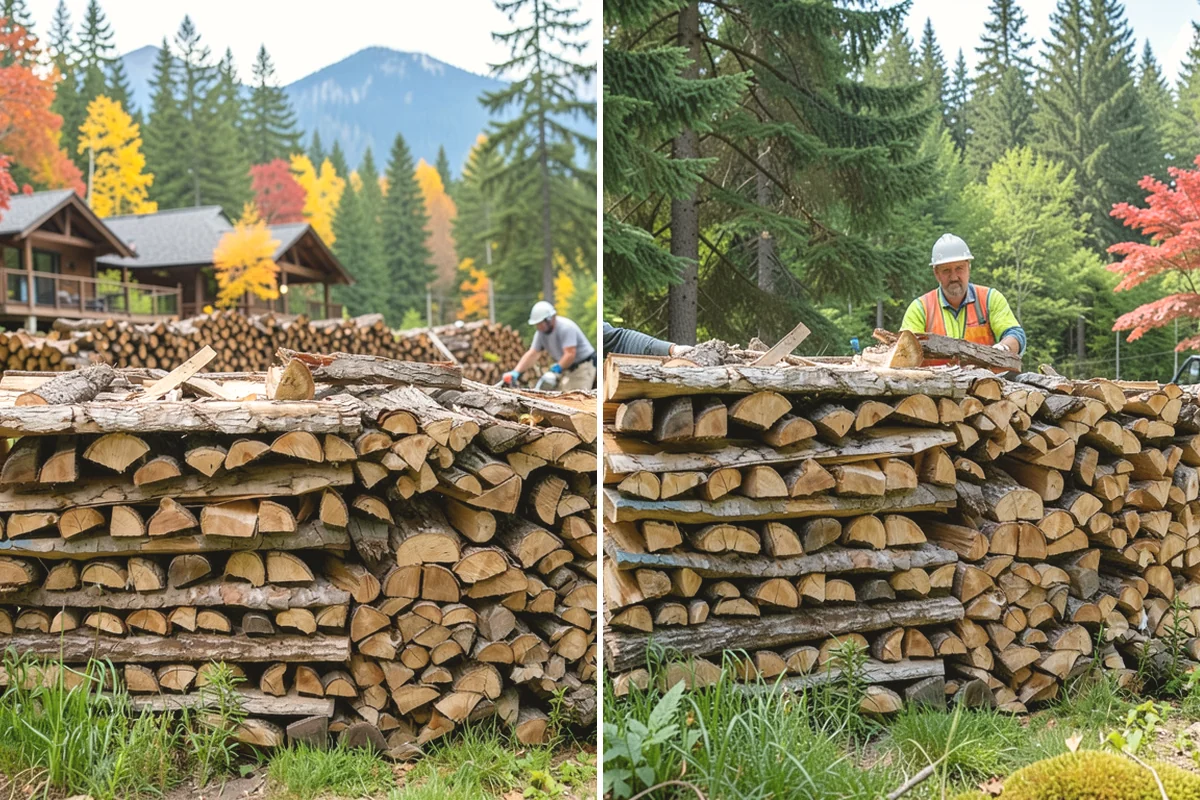 Premium Hardwood Mix in Mountlake Terrace, Snohomish County, WA - Confirm your quantity, delivery address, and preferred drop location