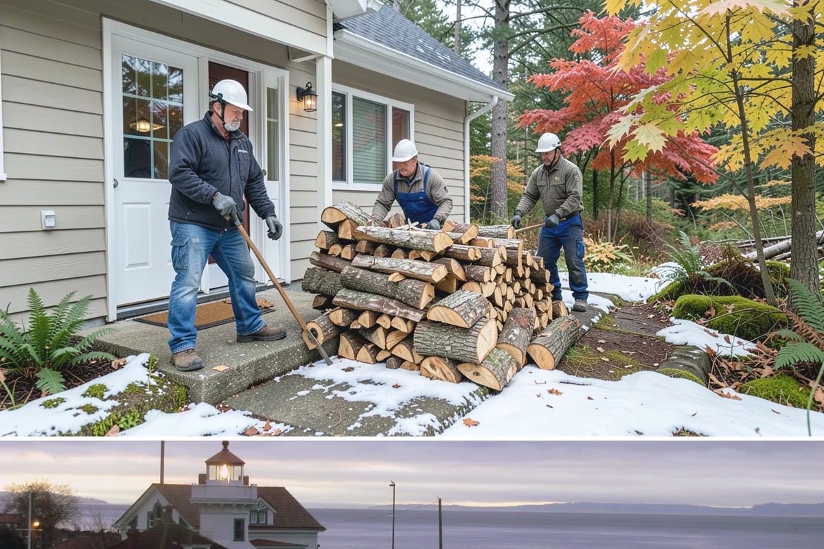 Premium Hardwood Mix in Mukilteo, Snohomish County, WA - Order in late summer or early fall to secure premium hardwood before the winter heating rush begins.