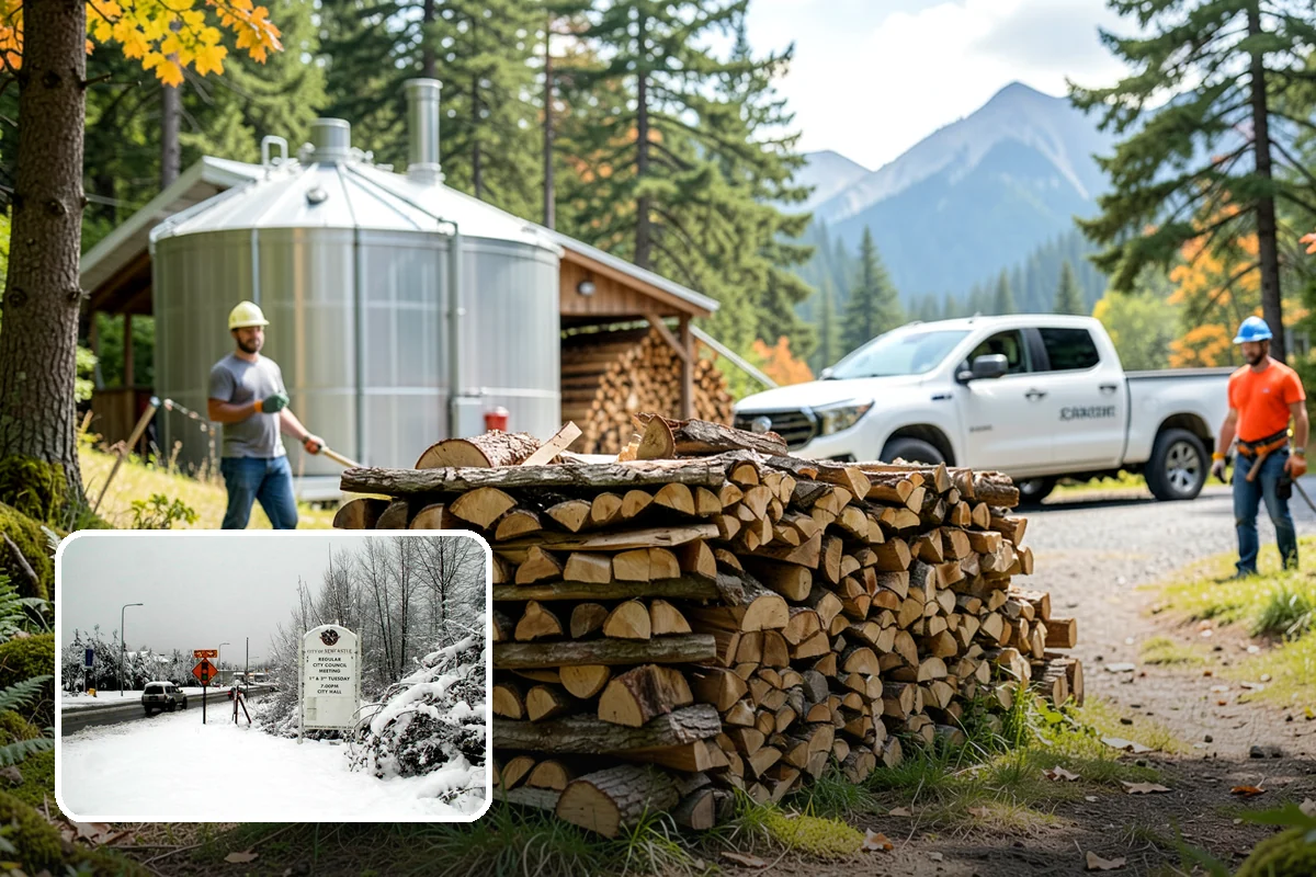 Premium Hardwood Mix in Newcastle, King County, WA - Delivers long-lasting, high-heat burns for cold PNW nights