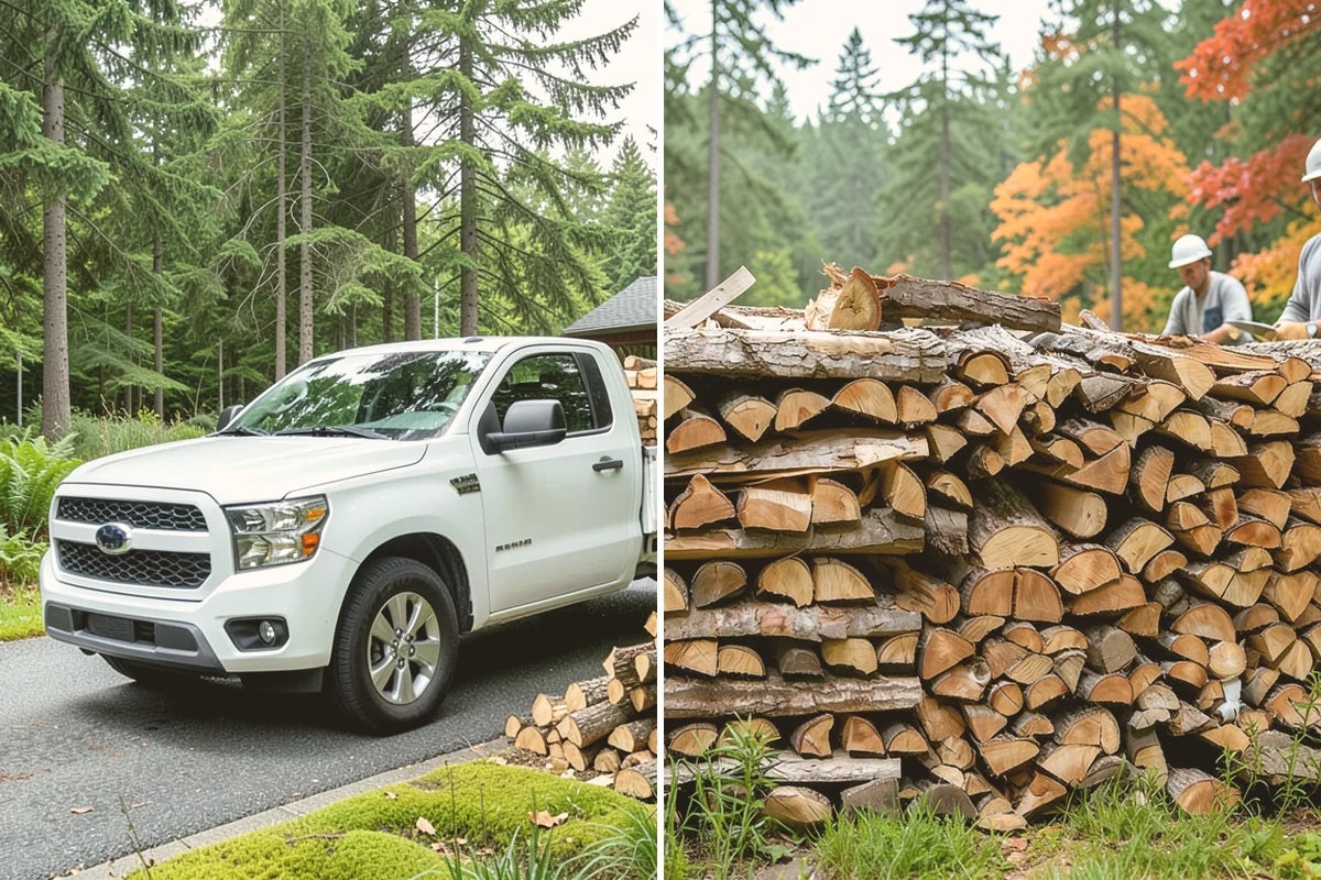 Premium Hardwood Mix in Newcastle, King County, WA - Confirm your quantity, delivery address, and preferred drop location