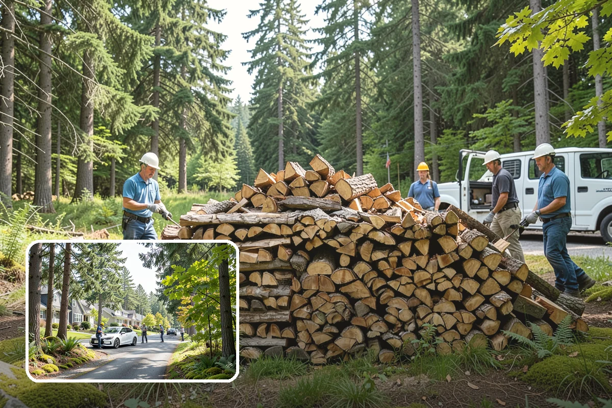 Premium Hardwood Mix in Normandy Park, King County, WA - Delivers long-lasting, high-heat burns for cold PNW nights