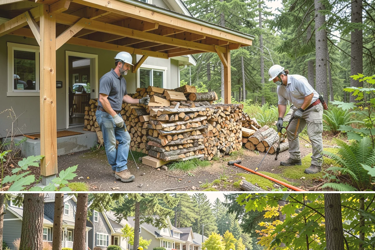 Premium Hardwood Mix in Normandy Park, King County, WA - Order in late summer or early fall to secure premium hardwood before the winter heating rush begins.