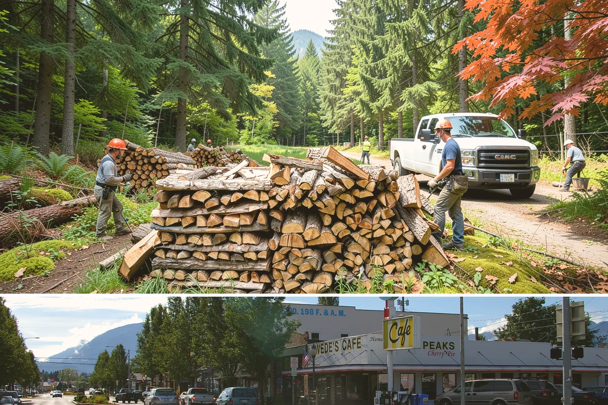 Premium Hardwood Mix in North Bend, King County, WA - Order in late summer or early fall to secure premium hardwood before the winter heating rush begins.