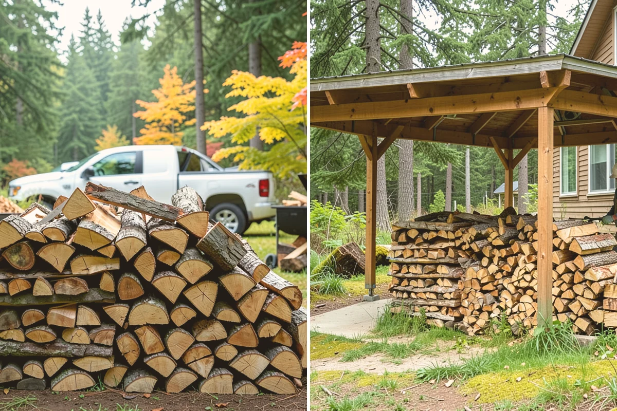 Premium Hardwood Mix in Orting, Pierce County, WA - Confirm your quantity, delivery address, and preferred drop location