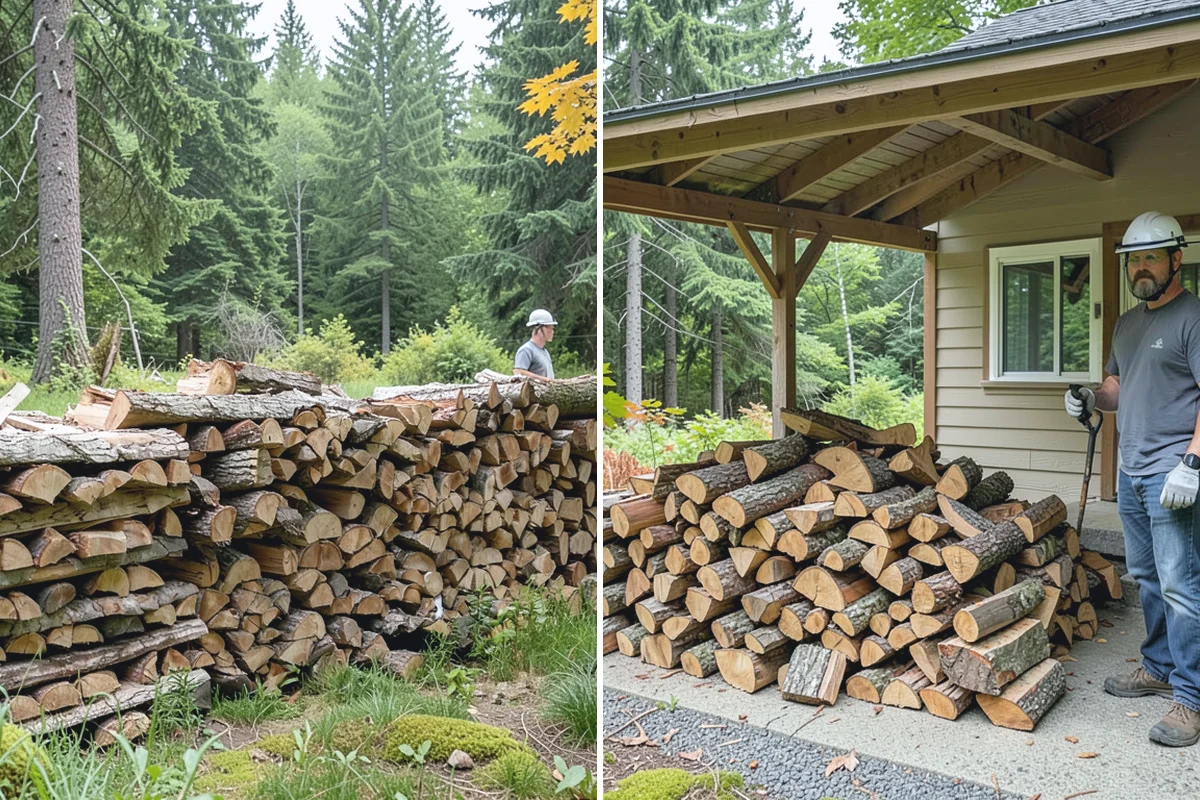 Premium Hardwood Mix in Renton, King County, WA - Confirm your quantity, delivery address, and preferred drop location