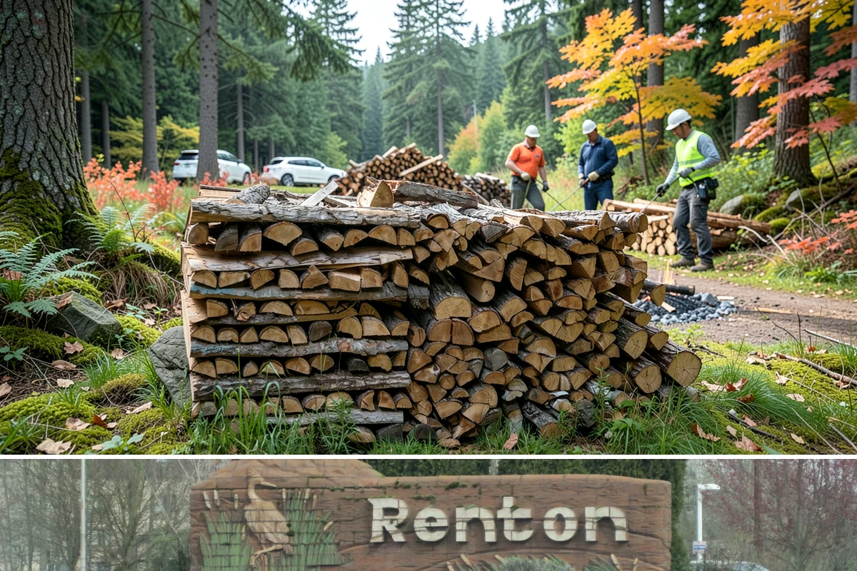 Premium Hardwood Mix in Renton, King County, WA - Order in late summer or early fall to secure premium hardwood before the winter heating rush begins.