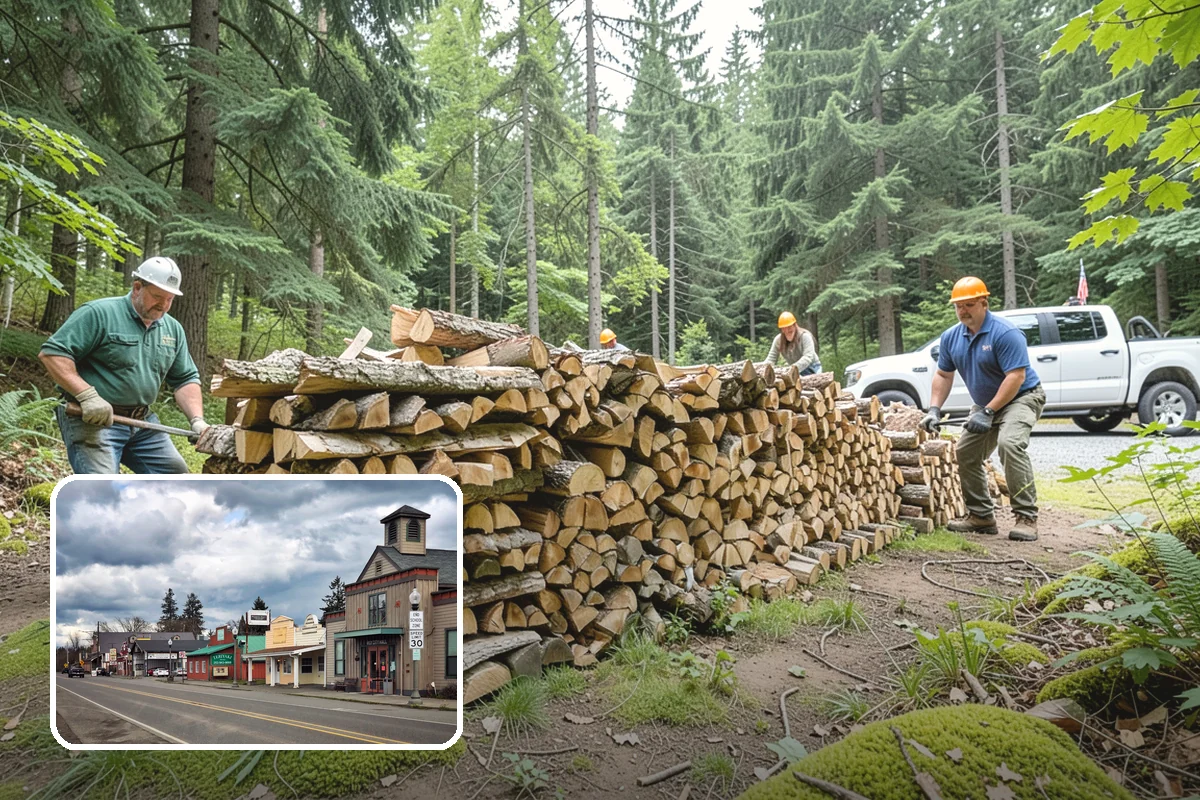 Premium Hardwood Mix in Roy, Pierce County, WA - Delivers long-lasting, high-heat burns for cold PNW nights