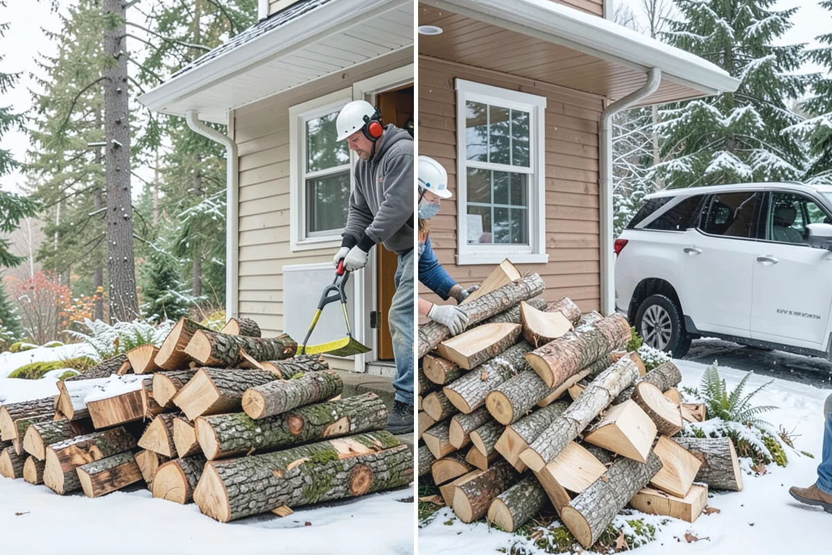 Premium Hardwood Mix in Roy, Pierce County, WA - Confirm your quantity, delivery address, and preferred drop location