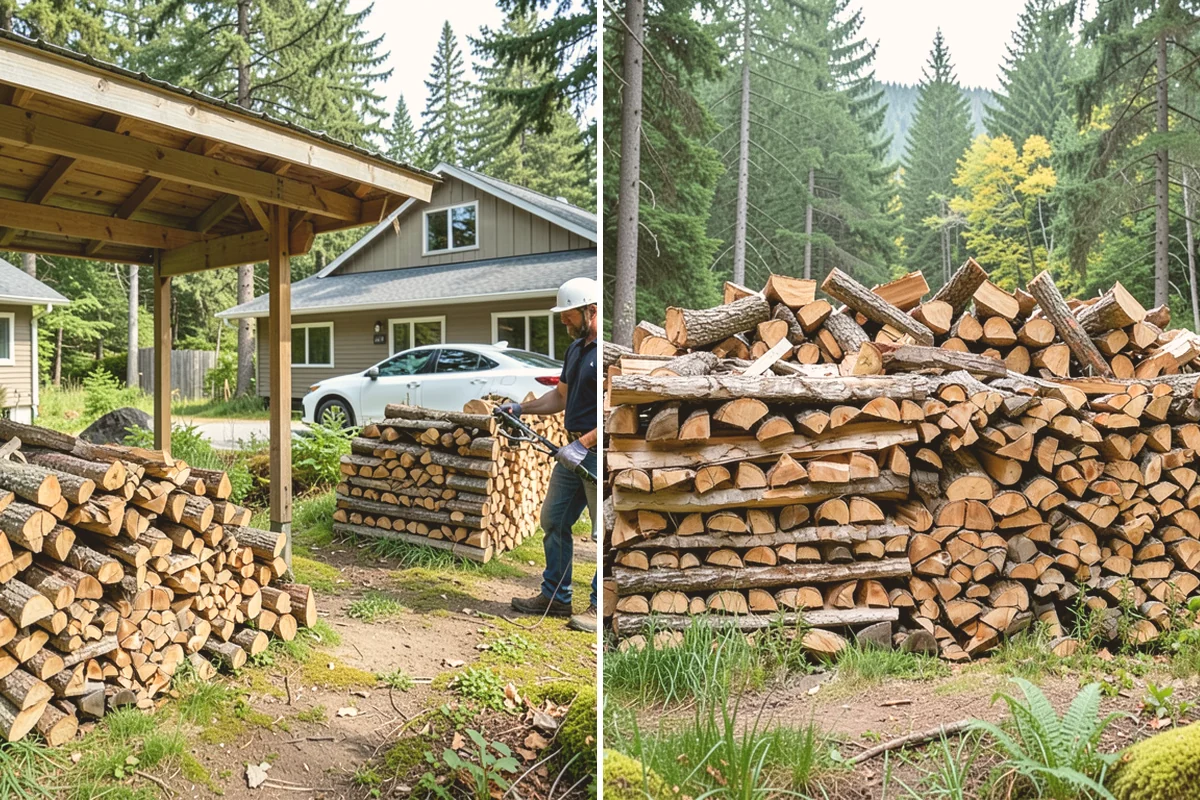 Premium Hardwood Mix in Sammamish, King County, WA - Confirm your quantity, delivery address, and preferred drop location