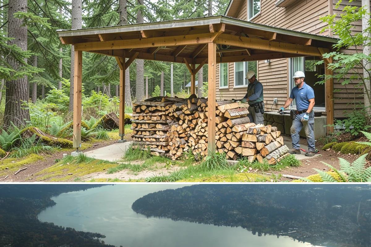 Premium Hardwood Mix in Sammamish, King County, WA - Order in late summer or early fall to secure premium hardwood before the winter heating rush begins.