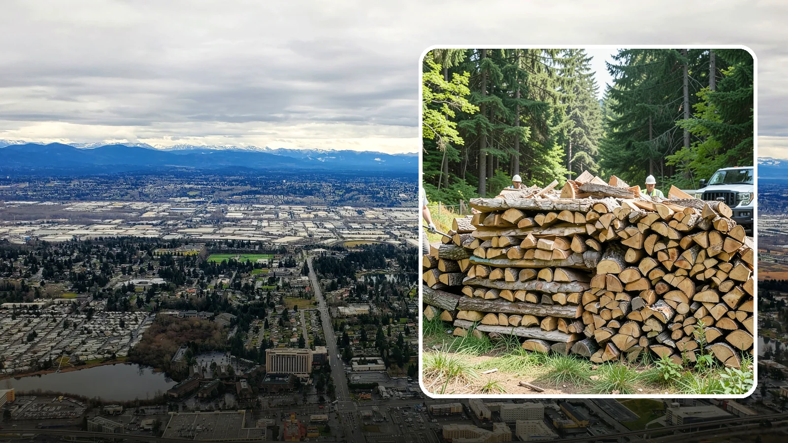 Premium Hardwood Mix in SeaTac, King County, WA - Our Premium Hardwood Mix is a top-grade blend selected for long, steady burns through damp Pacific Northwest winters.