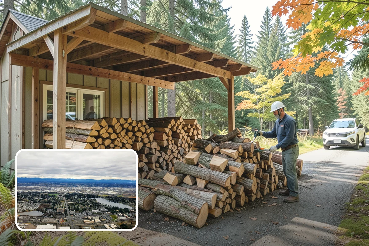 Premium Hardwood Mix in SeaTac, King County, WA - Delivers long-lasting, high-heat burns for cold PNW nights