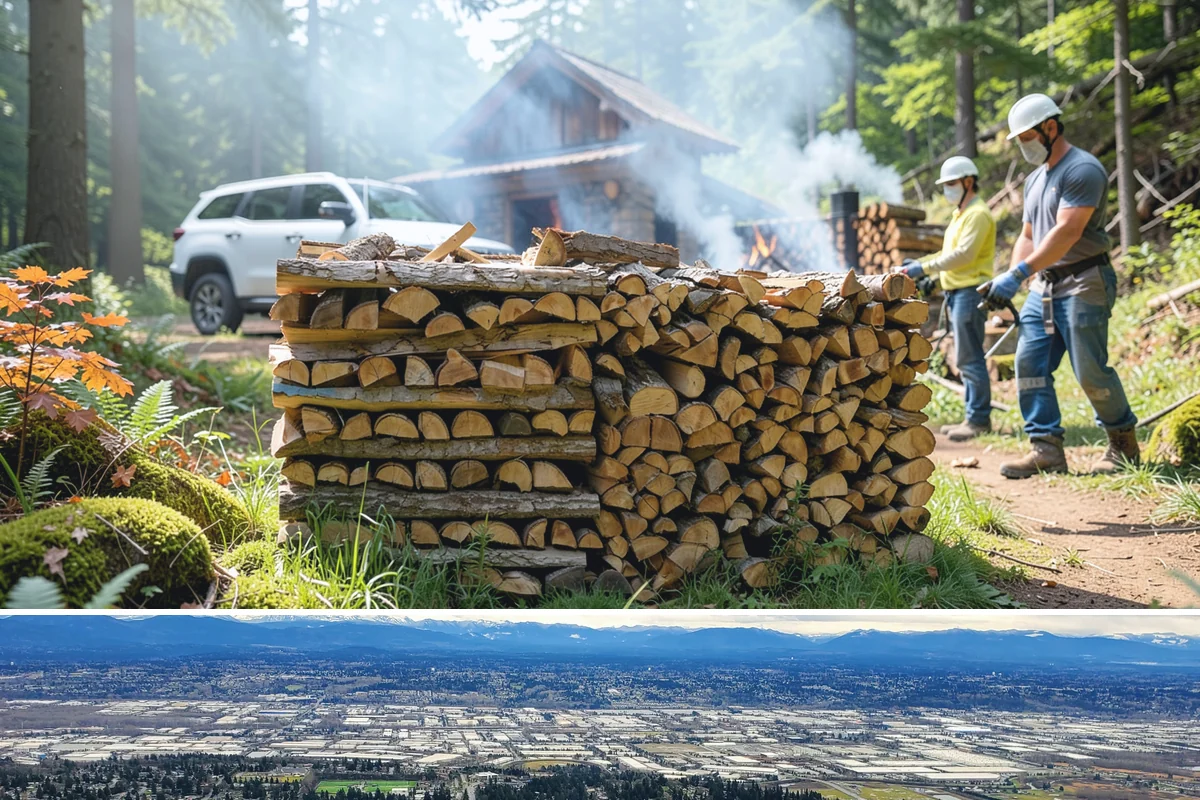 Premium Hardwood Mix in SeaTac, King County, WA - Order in late summer or early fall to secure premium hardwood before the winter heating rush begins.