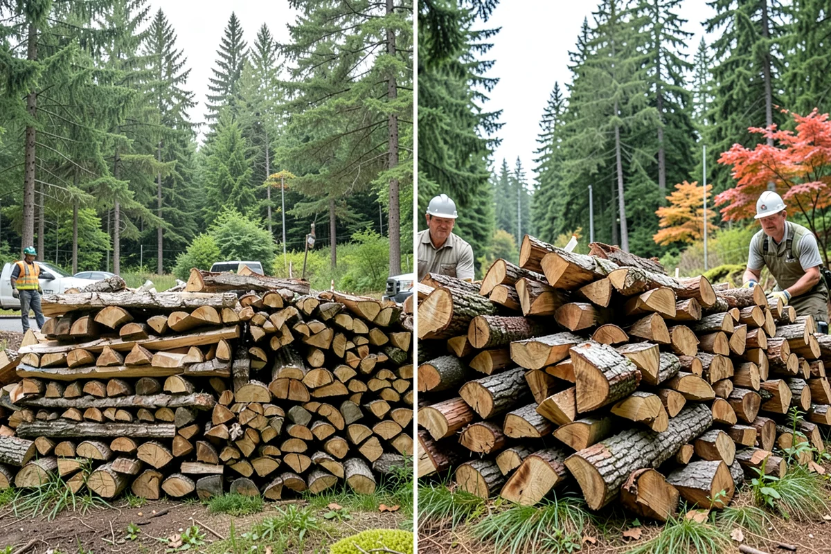 Premium Hardwood Mix in Sedro-Woolley, Skagit County, WA - Confirm your quantity, delivery address, and preferred drop location