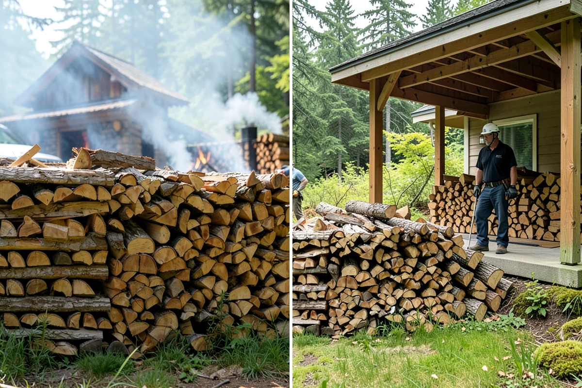 Premium Hardwood Mix in Shoreline, King County, WA - Confirm your quantity, delivery address, and preferred drop location