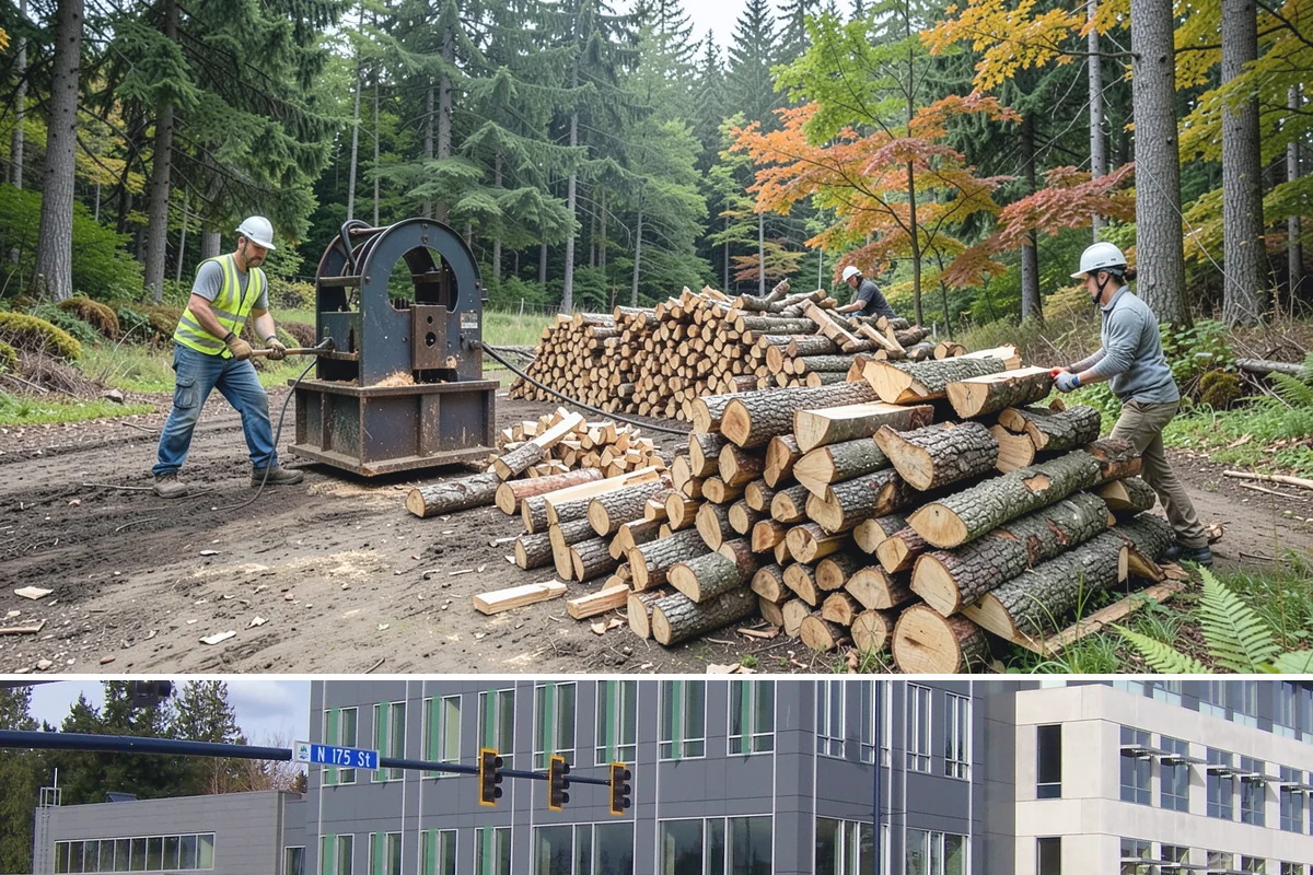 Premium Hardwood Mix in Shoreline, King County, WA - Order in late summer or early fall to secure premium hardwood before the winter heating rush begins.