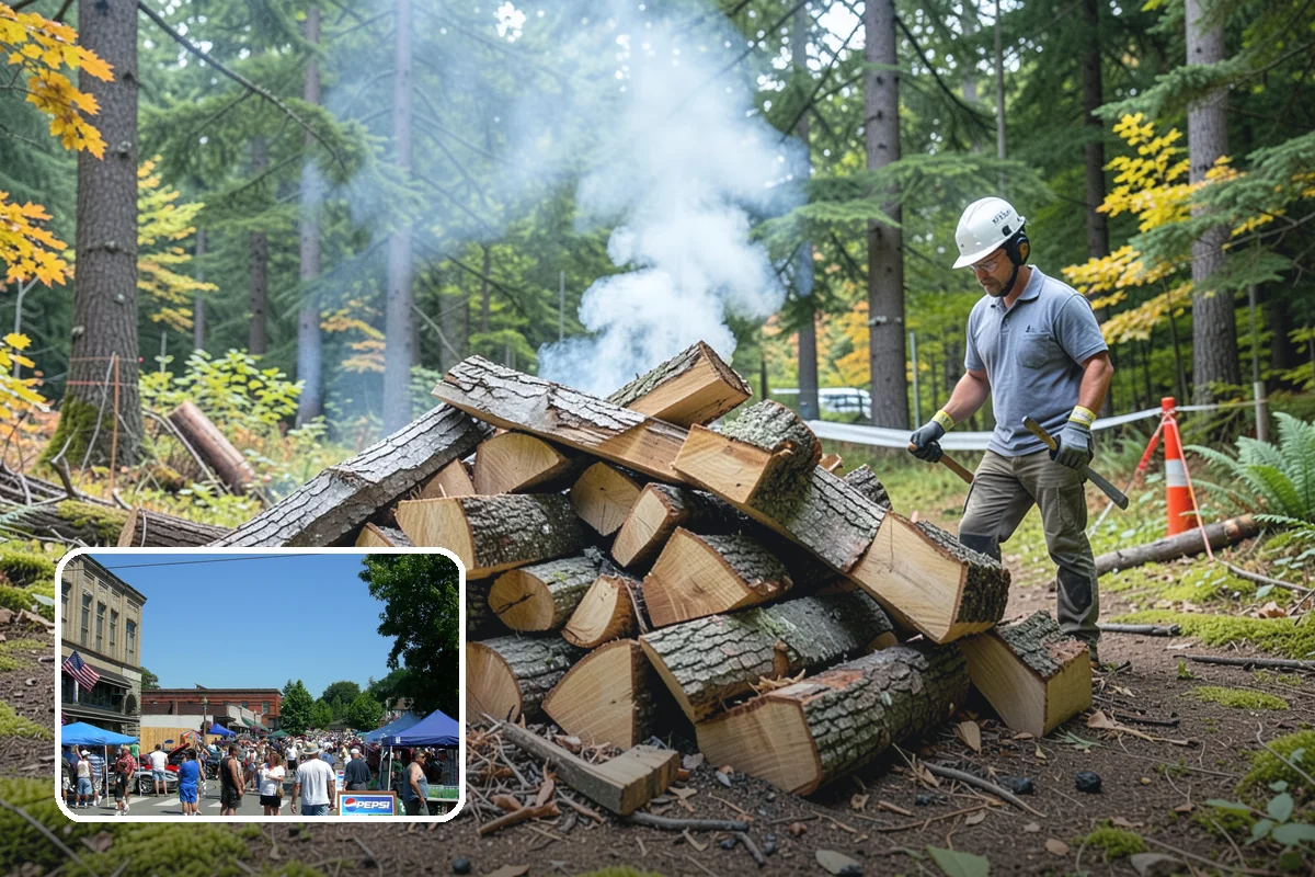 Premium Hardwood Mix in Snohomish, Snohomish County, WA - Delivers long-lasting, high-heat burns for cold PNW nights
