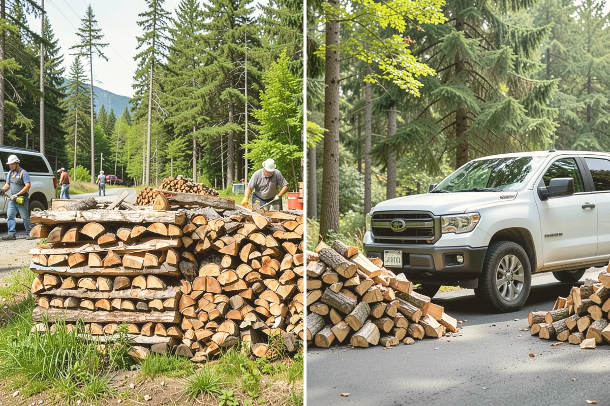 Premium Hardwood Mix in Snohomish, Snohomish County, WA - Confirm your quantity, delivery address, and preferred drop location