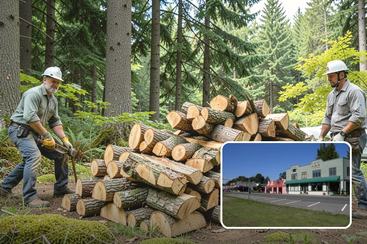 Premium Hardwood Mix in Snoqualmie, King County, WA - Delivers long-lasting, high-heat burns for cold PNW nights